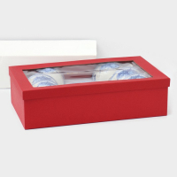 Сервиз чайный фарфоровый Доляна &laquo;Аззурро&raquo;, 12 предметов: 6 чашек 240 мл, 6 блюдец d=15,2 см, цвет белый