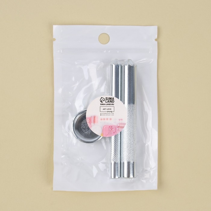 Набор инструментов для ручной установки люверсов «Ромашка», d = 8/10 мм, с колодцем Набор инструментов для ручной установки люверсов «Ромашка», d = 8/10 мм, с колодцем