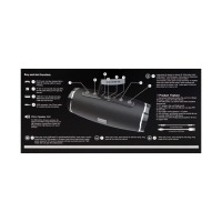 Портативная колонка Borofone BR3 Rich, 10 Вт, BT5.0, microSD, USB, 1200 мАч, чёрная Портативная колонка Borofone BR3 Rich, 10 Вт, BT5.0, microSD, USB, 1200 мАч, чёрная