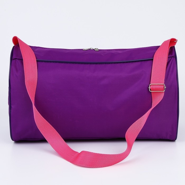 Сумка детская спортивная для девочки &laquo;Аниме&raquo;, 40х21х24см, цвет сиреневый
