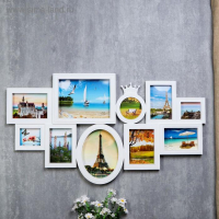 Фоторамка пластик на 10 фото 10х10, 10х15, 13х18, 15х20, 20х25 см "Корона" белая 45х80 см Фоторамка пластик на 10 фото 10х10, 10х15, 13х18, 15х20, 20х25 см "Корона" белая 45х80 см