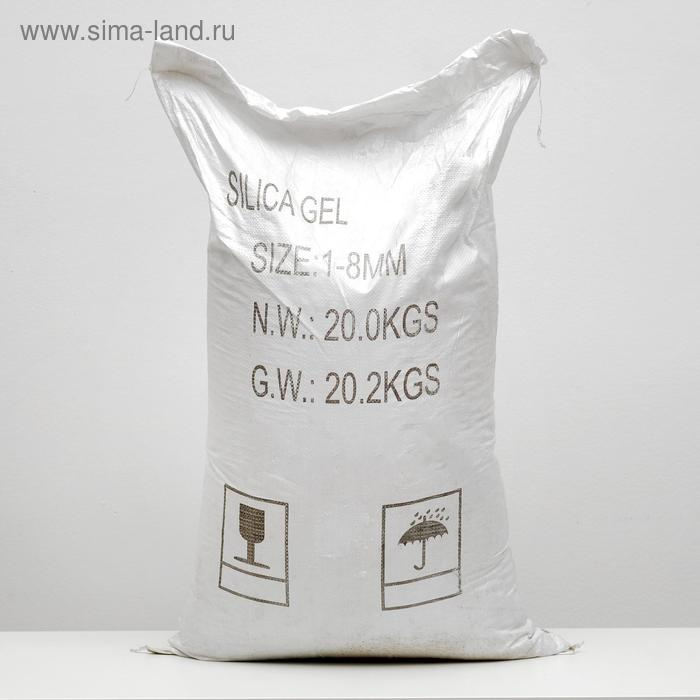 Наполнитель силикагелевый "Пижон", кристаллы (синий), 20 кг (1л/0,4кг)