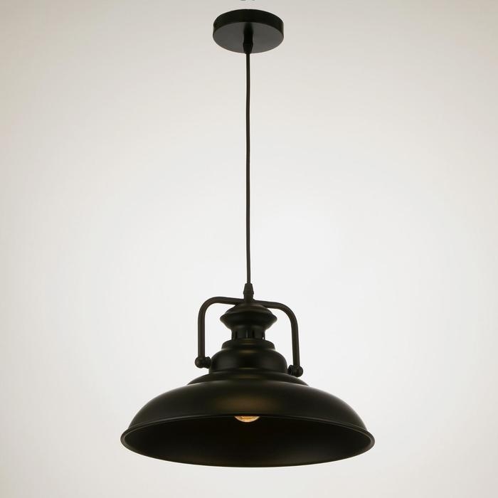 Светильник BayerLux "Раритет" 1х60Вт E27 черный 31х31х26 см