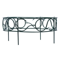 Грядка оцинкованная, 70 × 70 × 30 см, зелёная, «Декоративная» Грядка оцинкованная, 70 × 70 × 30 см, зелёная, «Декоративная»