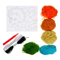 Набор для творчества &laquo;Волшебная вышивка&raquo;, динозаврик