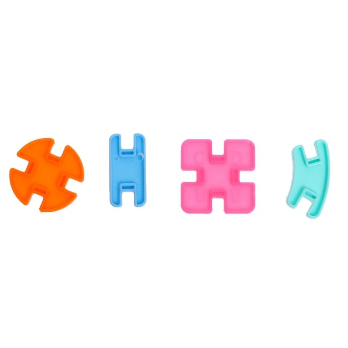 Конструктор &laquo;Фикси-пикси&raquo;, в контейнере, 108 деталей