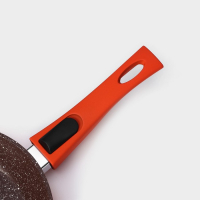 Сковорода Magistro Terra, d=20 см, съёмная ручка soft-touch, антипригарное покрытие, индукция, цвет оранжевый Сковорода Magistro Terra, d=20 см, съёмная ручка soft-touch, антипригарное покрытие, индукция, цвет оранжевый