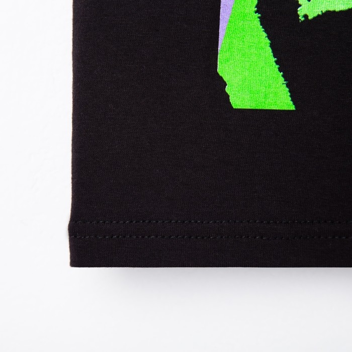 Футболка детская MINAKU Graffiti, цвет чёрный, рост 116 Футболка детская MINAKU Graffiti, цвет чёрный, рост 116