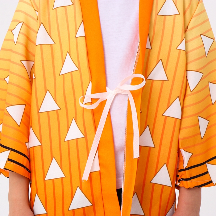 Карнавальное хаори &laquo;Демонический клинок&raquo;, рост 98-152 см, цвет жёлтый