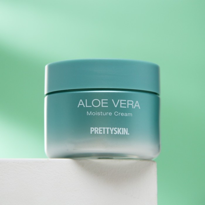 Увлажняющий крем для лица с алоэ вера для нормальной и склонной к сухости кожи &laquo;PRETTYSKIN&raquo;, 60 мл