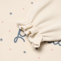 Боди с юбкой Крошка Я "Новогодние игрушки", рост 62-68 см