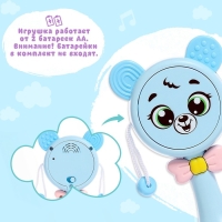 Музыкальная игрушка &laquo;Забавный мишутка&raquo;, звук, свет, цвет голубой