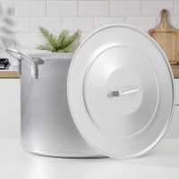 Котел алюминиевый, 50 л, металлическая крышка Котел алюминиевый, 50 л, металлическая крышка