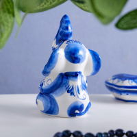 Сувенир &laquo;Слон циркач&raquo;, 13 см, гжель