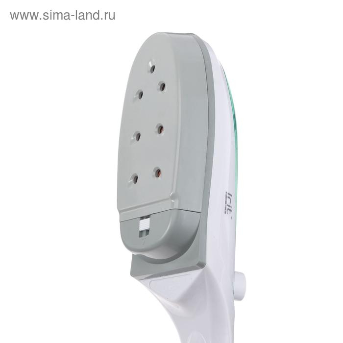 Отпариватель-щётка Irit IR-2307, ручной, 700 Вт, 70 мл, бело-зелёный Отпариватель-щётка Irit IR-2307, ручной, 700 Вт, 70 мл, бело-зелёный