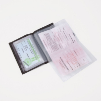 Обложка для автодокументов и паспорта, отдел для купюр, TEXTURA, цвет коричневый Обложка для автодокументов и паспорта, отдел для купюр, TEXTURA, цвет коричневый