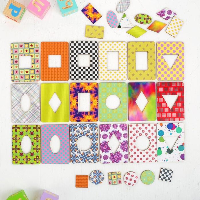 Досочки Сегена, доска 7 &times; 9,5 см