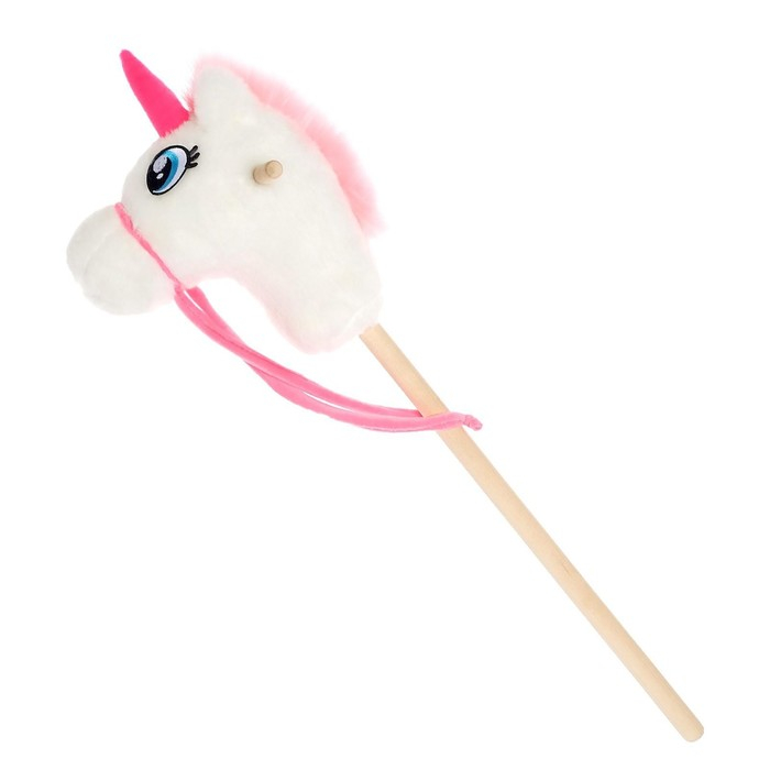 Мягкая игрушка &laquo;Единорог-скакун&raquo;, на палке, МИКС