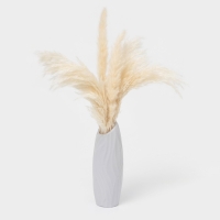 Ваза для цветов, 550 мл, 7&times;20 см, цвет серый