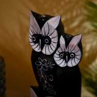 Сувенир дерево "Три совы" 16х7,5х40 см