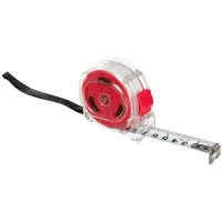 Рулетка Selvaksi, 5 м, красная Рулетка Selvaksi, 5 м, красная