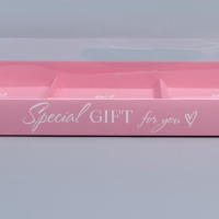 Коробка кондитерская для муссовых пирожных &laquo;Сердечки&raquo;, 27 х 17.8 х 6.5 см