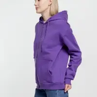 Толстовка на молнии с капюшоном Siverga Heavy 2.0, фиолетовая, размер 4XL