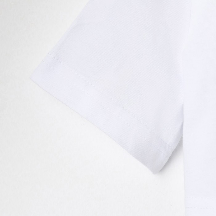 Футболка для девочки укороченная KAFTAN "Selfie", рост 164-170, цвет белый