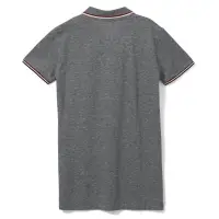 Рубашка поло женская Paname Women черный меланж, размер S