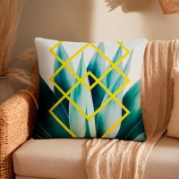 Наволочка декоративная Этель Тропики &laquo;Кактус&raquo; 40х40 см, велюр