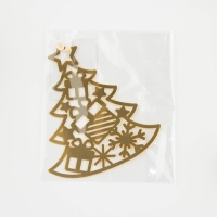 Ёлочная игрушка новогодняя «Новый год: Ёлка», 8.9 х 9.1 см. Ёлочная игрушка новогодняя «Новый год: Ёлка», 8.9 х 9.1 см.