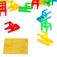 Настольная игра развивающая &laquo;Лежачие стульчики&raquo;, 30 карт, 5+