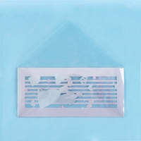 Конверт для денег "Волшебного дня свадьбы!" прозрачный ПВХ, 16 х 8 см Конверт для денег "Волшебного дня свадьбы!" прозрачный ПВХ, 16 х 8 см