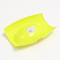 Миска пластиковая 27 х 19 х 5,5 см, зелёная Миска пластиковая 27 х 19 х 5,5 см, зелёная