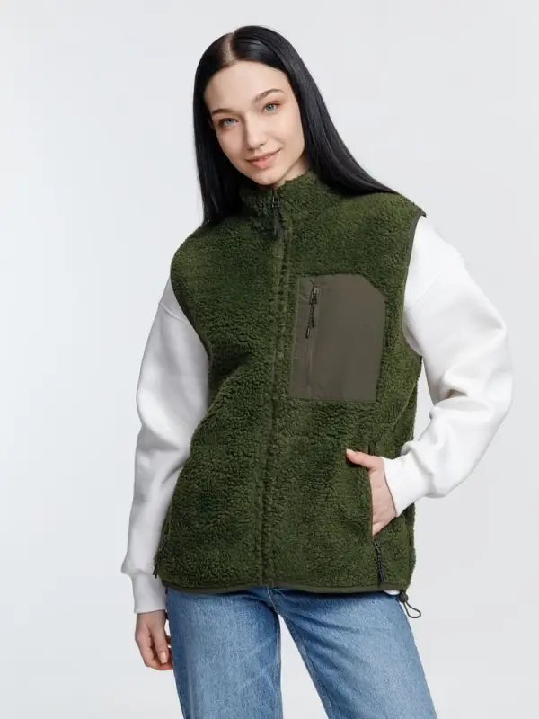 Жилет унисекс Fury BW, хаки, размер S