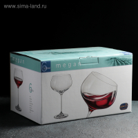 Набор бокалов для вина Bohemia Crystal «Меган», 500 мл, 6 шт Набор бокалов для вина Bohemia Crystal «Меган», 500 мл, 6 шт