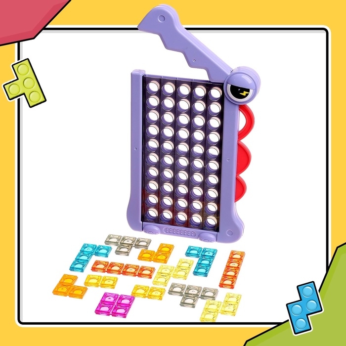 Настольная игра для детей на логику &laquo;Накорми Дино&raquo;, головоломка, 1 игрок, 5+