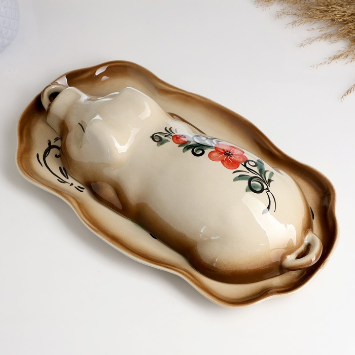 Набор для заливного №1, 2 предмета: блюдо+форма Набор для заливного №1, 2 предмета: блюдо+форма