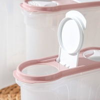 Набор банок &laquo;Стайл&raquo;, 3 шт: 1,3 л; 2,2 л; 4 л, прозрачный, крышки микс