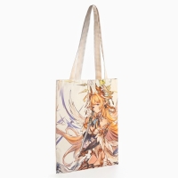 Шопер &laquo;Аниме&raquo; 33,5 х 39,5 см., отдел без молнии, без подклада, белый