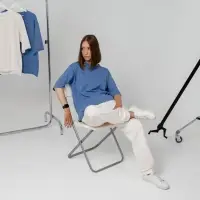 Футболка оверсайз Vozduh 2.0, красная, размер XS/S