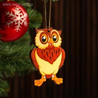 Игрушка на ёлку "Совёнок", 9,5х7см Игрушка на ёлку "Совёнок", 9,5х7см