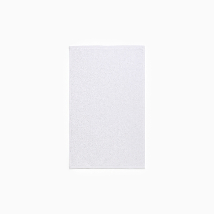 Полотенце махровое Экономь и Я "Снежный шар" 30*60 см, цвет белый, 100% хл, 340 г/м2