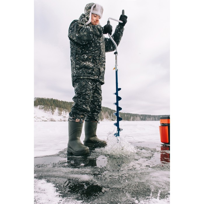 Ледобур NERO-150-1, L-шнека 0.62 м, L-транспортировочная 0.88 м, L-рабочая 1.1 м, 2.8 кг Ледобур NERO-150-1, L-шнека 0.62 м, L-транспортировочная 0.88 м, L-рабочая 1.1 м, 2.8 кг