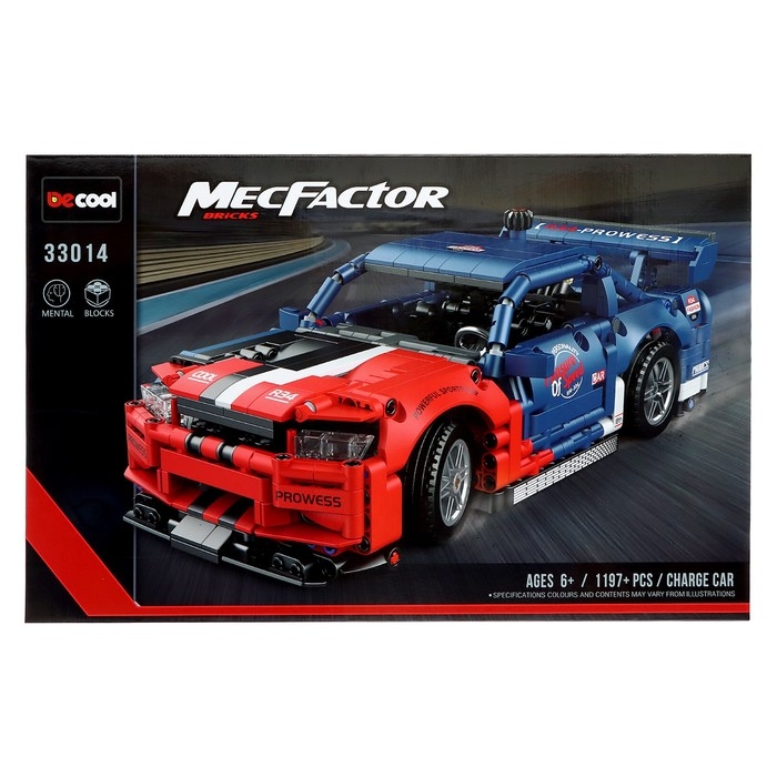 Конструктор Техно GT-RR34, 1197 деталей Конструктор Техно GT-RR34, 1197 деталей