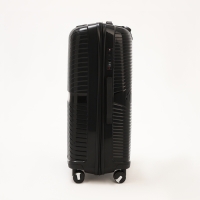 Чемодан большой 100 л (L), отдел на молнии, кодовый замок, 4 колеса, цвет чёрный Чемодан большой 100 л (L), отдел на молнии, кодовый замок, 4 колеса, цвет чёрный