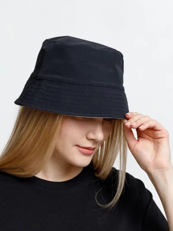 Панама Nylon двусторонняя, черная с хаки, размер S/M Панама Nylon двусторонняя, черная с хаки, размер S/M