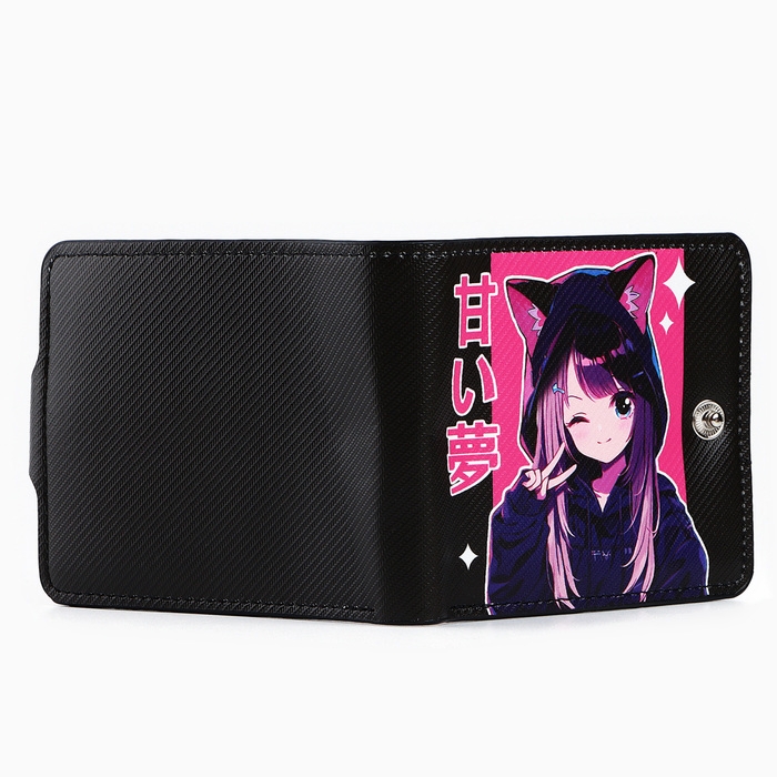 Кошелёк-книжка «Аниме», 11х9.5х2 см Кошелёк-книжка «Аниме», 11х9.5х2 см