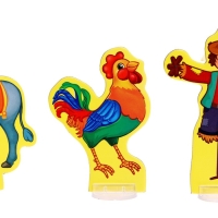 Набор напольный пазл с фигурками «Моя ферма», 10 фигурок, 42 детали Набор напольный пазл с фигурками «Моя ферма», 10 фигурок, 42 детали