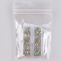 Набор страз &laquo;Стёклышко&raquo;, 6 размеров &mdash; от 1,9 до 4,6 мм